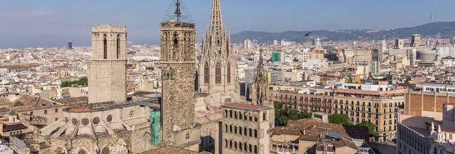 Barcelona Cathedral Rooftop